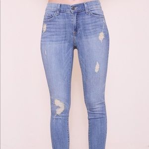 Pistola distressed skinny jeans